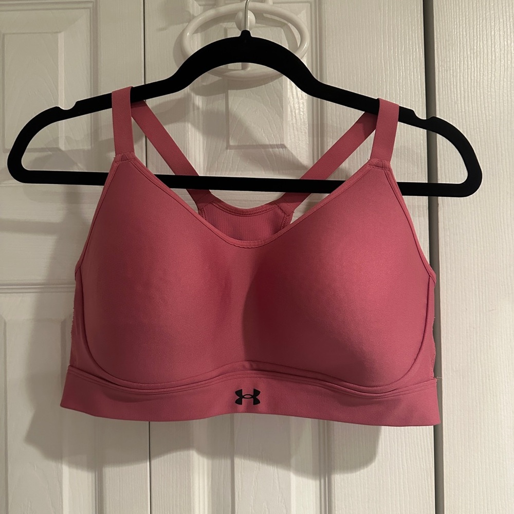Under Armour Women's Pink Sports Bra